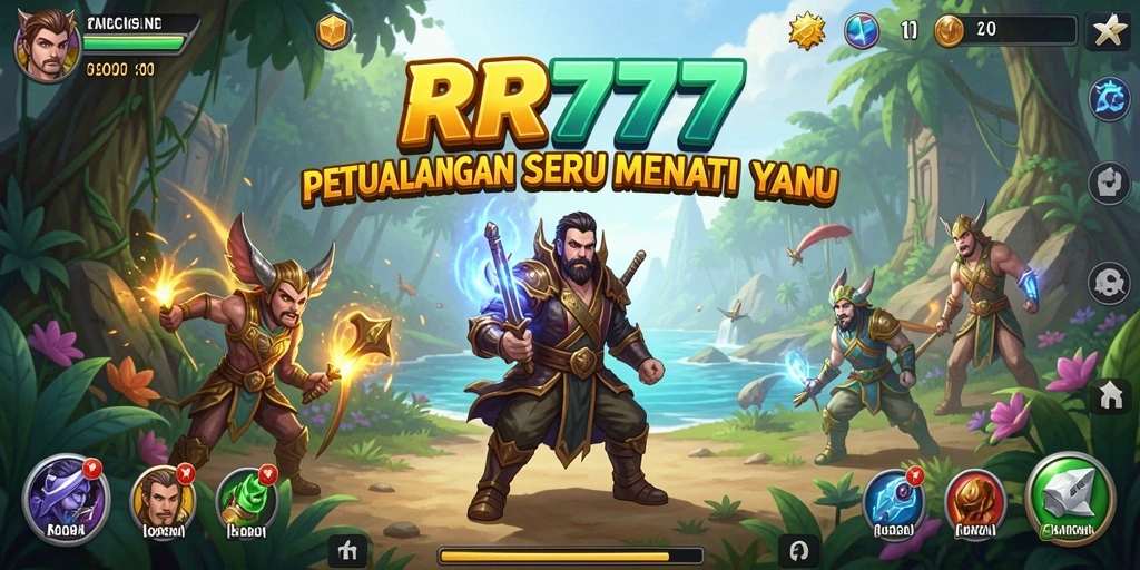 Tangkapan layar gameplay menunjukkan aksi mendebarkan dalam petualangan.